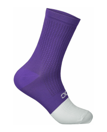 Ponožky POC Flair Sock Mid Sapphire Purple/Hydrogen White
