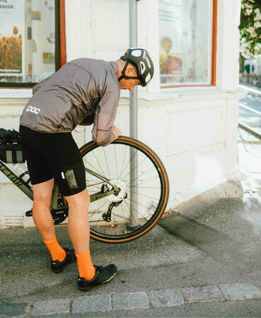 Ponožky POC Fluo Fluorescent Orange