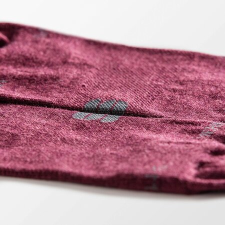 Dámske ponožky Sportful Wool 16 Sock Červená/Čierna Dámske ponožky Sportful Wool 16 Sock Červená/Čierna