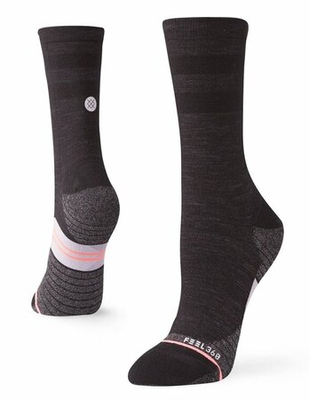 Ponožky Stance Solid Wool Crew Black