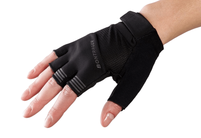 Dámske rukavice Bontrager Circuit s dvojitým gélom Black