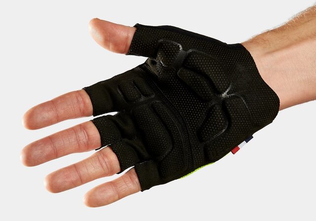 Pánske rukavice Bontrager Circuit s dvojitým gélom Visibility Yellow