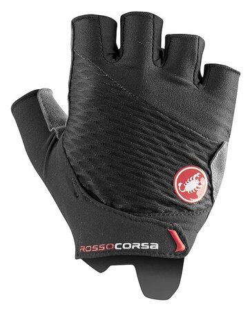 Dámske rukavice Castelli Rosso Corsa 2 W Glove Black