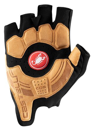 Rukavice Castelli Rosso Corsa Pro V Glove Black/Tan