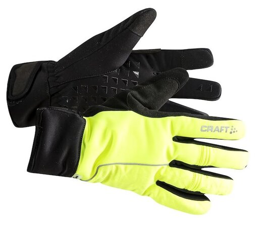 Cyklistické rukavice Craft Siberian 2 Žltá