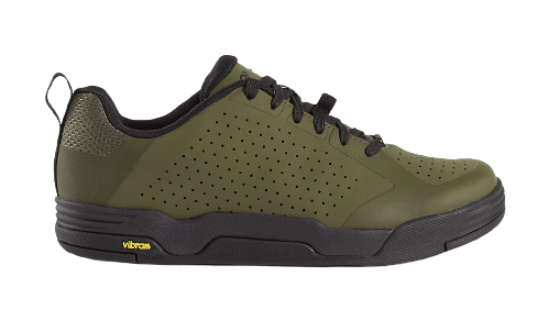 Cyklistické tretry Bontrager Flatline Green Dark/Black Cyklistické tretry Bontrager Flatline Green Dark/Black