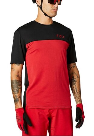 Pánske tričko Fox Racing Flexair Delta SS Red