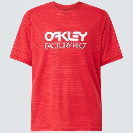 Tričko Oakley Pipeline Trail Tee Red Line