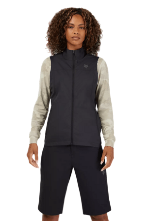 Cyklistická vesta Fox Racing W Ranger Wind Vest Black
