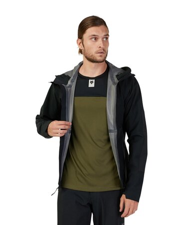 Cyklistická bunda Fox Racing Defend 3L Black