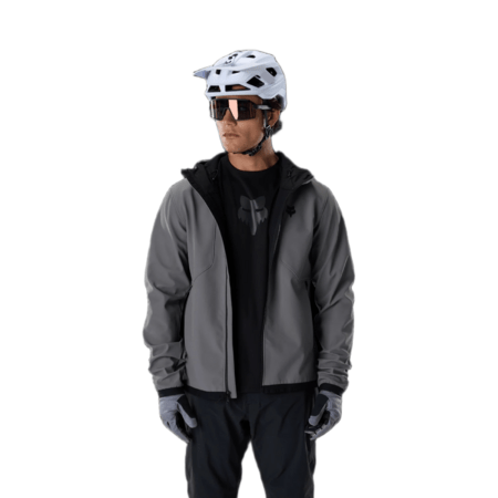 Cyklistická bunda Fox Racing Ranger Fire Hoodie Military Green