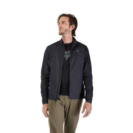 Cyklistická bunda Fox Racing Ranger Wind Jacket Black