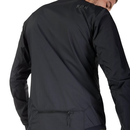 Cyklistická bunda Fox Racing Ranger Wind Jacket Black