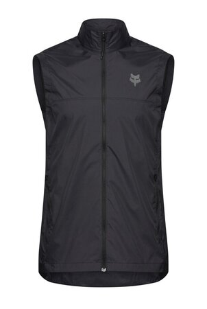 Cyklistická vesta Fox Racing Ranger Wind Vest Black