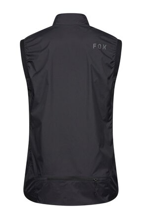Cyklistická vesta Fox Racing Ranger Wind Vest Black