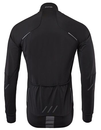 Cyklistická bunda Silvini Ghisallo Black/White