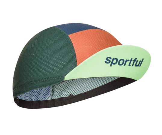 Cyklistická šiltovka Sportful Classic Cap Oblivion Green Blue Red Green