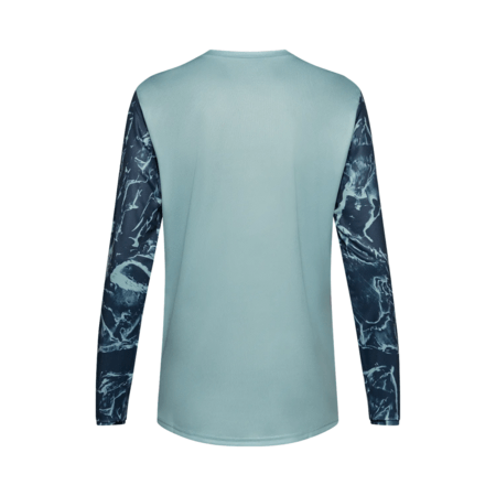 Cyklistický dres Fox Racing Youth Ranger Ls Jersey Image Print Arctic Blue
