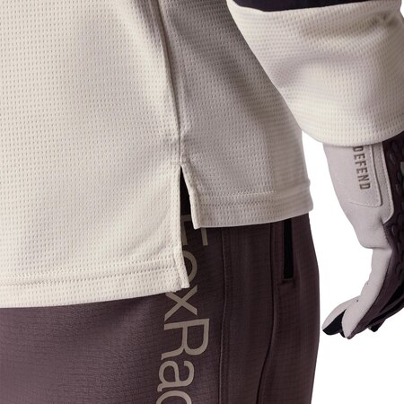 Cyklistický dres Fox Racing Defend Ls Jersey Park Special Edition Chalk White