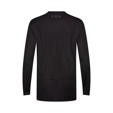 Cyklistický dres Fox Racing Ranger Ls Jersey Fox Head Black