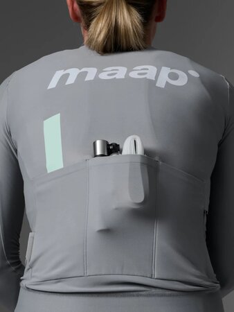 Cyklistický dres MAAP Training Thermal LS Jersey 2.0 W Trade Winds