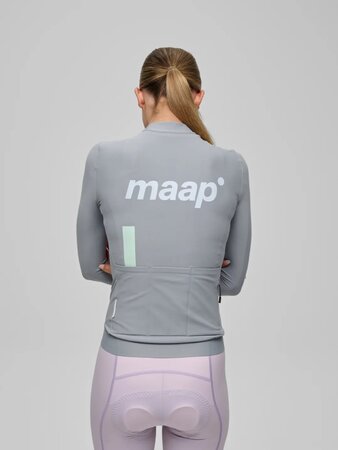 Cyklistický dres MAAP Training Thermal LS Jersey 2.0 W Trade Winds
