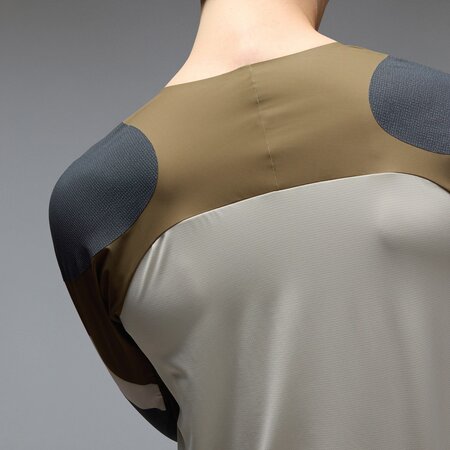 Cyklistický dres Oakley Seeker Edge LS Jersey Mist/Army Green