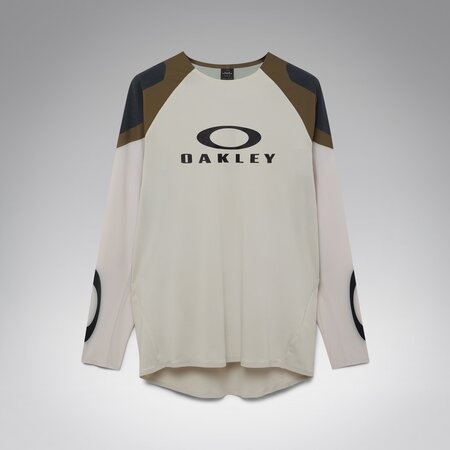Cyklistický dres Oakley Seeker Edge LS Jersey Mist/Army Green