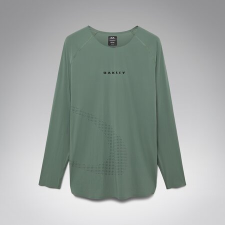 Cyklistický dres Oakley Seeker Whip LS Jersey Aviator Green