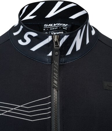 Cyklistický dres Silvini Varano Black/White