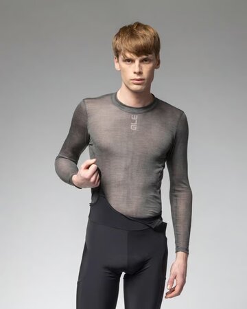 Funkčné tričko ALÉ Intimo Knitted Black