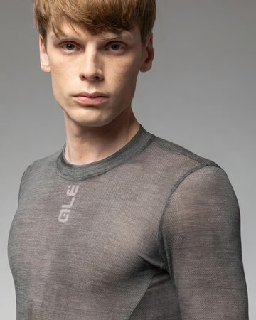 Funkčné tričko ALÉ Intimo Knitted Black