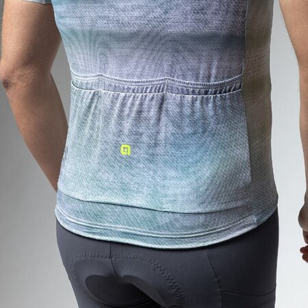 Cyklistický dres ALÉ Off Road Gravel Traccia White