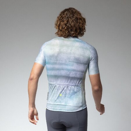 Cyklistický dres ALÉ Off Road Gravel Traccia White