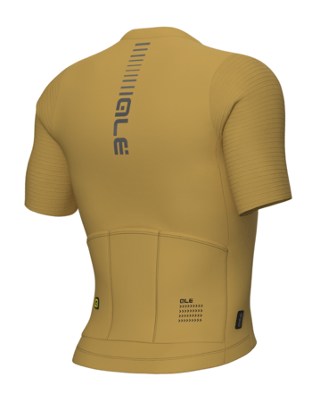 Cyklistický dres ALÉ Special Ediotion Earthy Style Kashmir Yellow