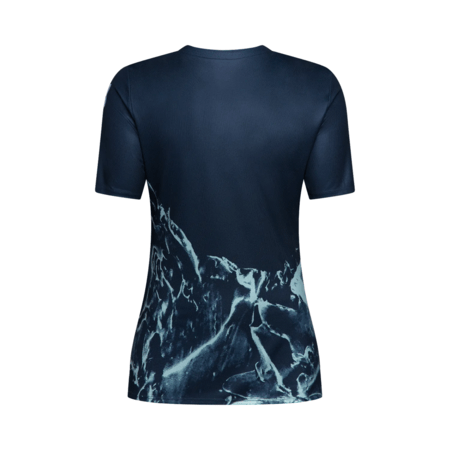 Cyklistický dres Fox Racing W Ranger Ss Jersey Img Print Arctic Blue