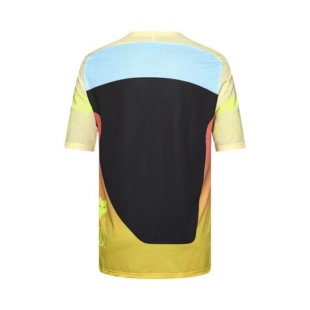 Cyklistický dres Fox Racing Flexair Elevated Ss Jersey Lemonade