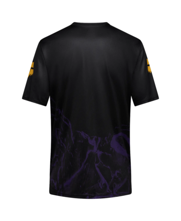 Cyklistický dres Fox Racing Ranger Ss Jersey Img Print Plum Purple