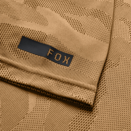 Cyklistický dres Fox Racing Ranger Tru Dri Ss Jersey Nutmeg Brown