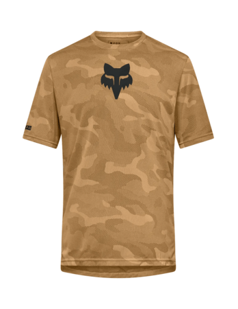 Cyklistický dres Fox Racing Ranger Tru Dri Ss Jersey Nutmeg Brown