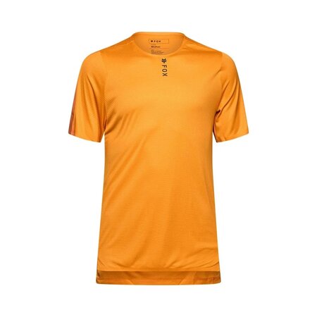 Cyklistický dres Fox Racing Ss Flexair Pro Caramel