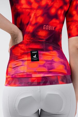 Cyklistický dres Gobik CX Pro 4.0 Unisex Azalea