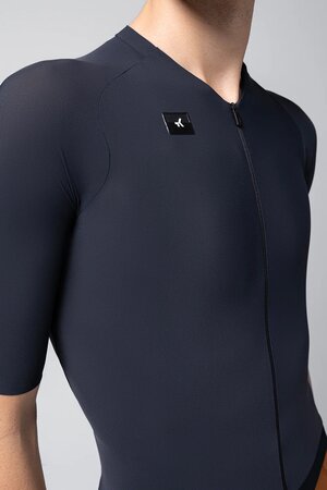 Cyklistický dres Gobik CX Solid Unisex Ultrablue