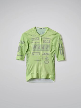 Cyklistický dres MAAP Drome Pro Air Jersey 3.0 W Foam Green