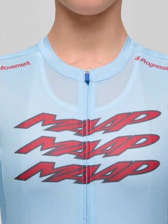 Cyklistický dres MAAP Pulse Pro Air Jersey 3.0 W Cerulean