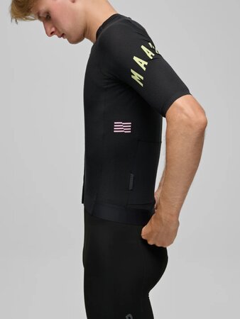 Cyklistický dres MAAP Apex Aeon Jersey Black