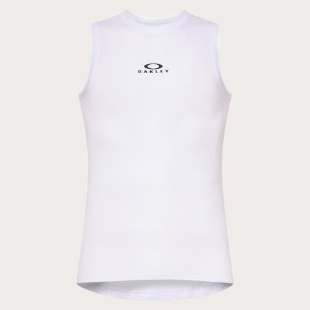 Funkčný cyklistický dres Oakley Endurance Base Layer Sleveless White