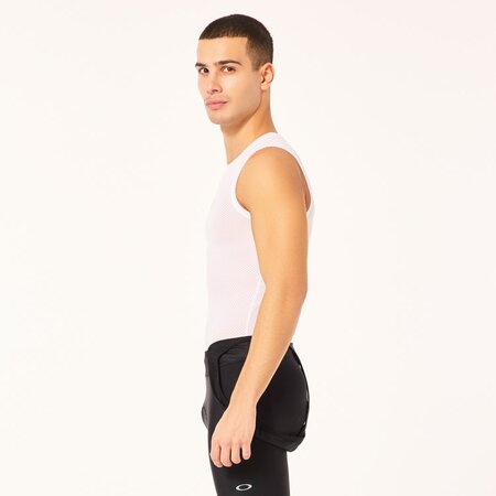 Funkčný cyklistický dres Oakley Endurance Base Layer Sleveless White