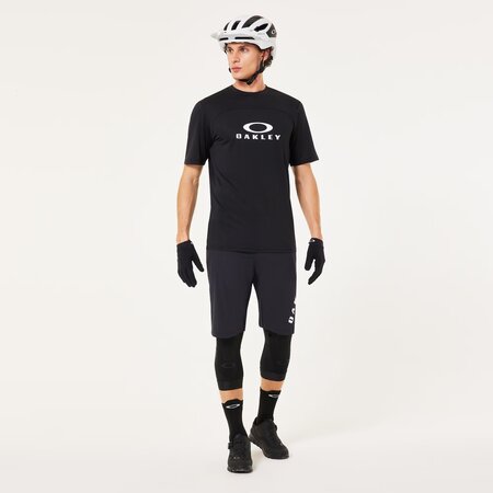 Cyklistický dres Oakley Free Ride Rc SS Jersey Blackout