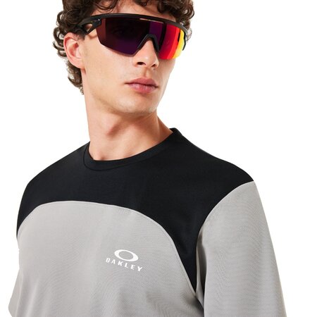Cyklistický dres Oakley Free Ride SS Jersey Cement